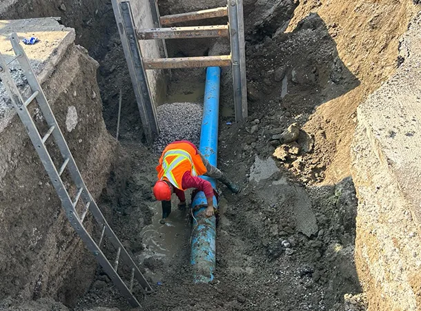 Sewer Pipe Burst Replacement in Hamilton