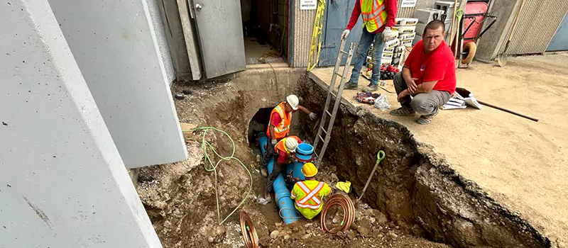 Underground Pipe Leak Repair in Hamilton