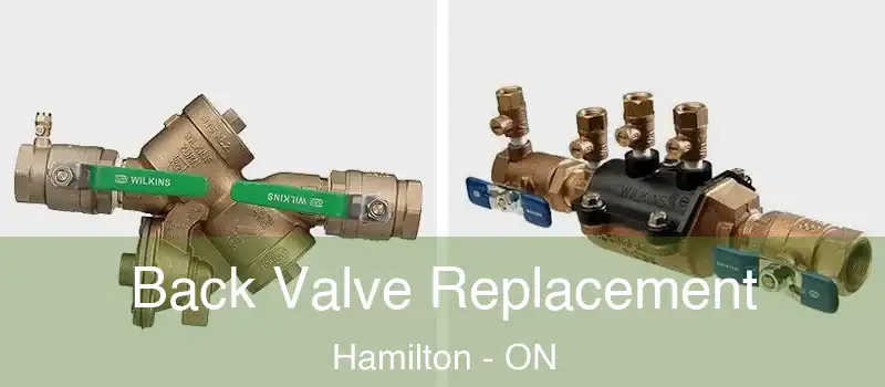  Back Valve Replacement Hamilton - ON