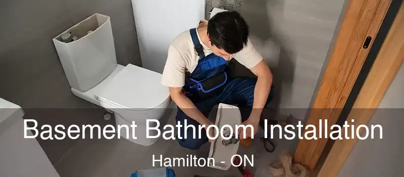  Basement Bathroom Installation Hamilton - ON