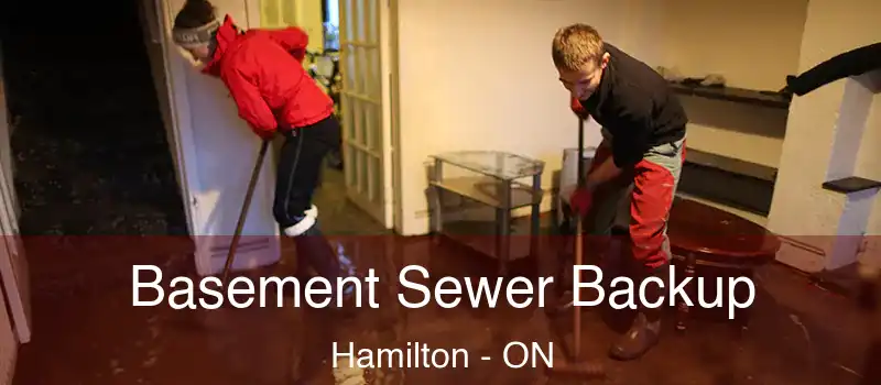  Basement Sewer Backup Hamilton - ON