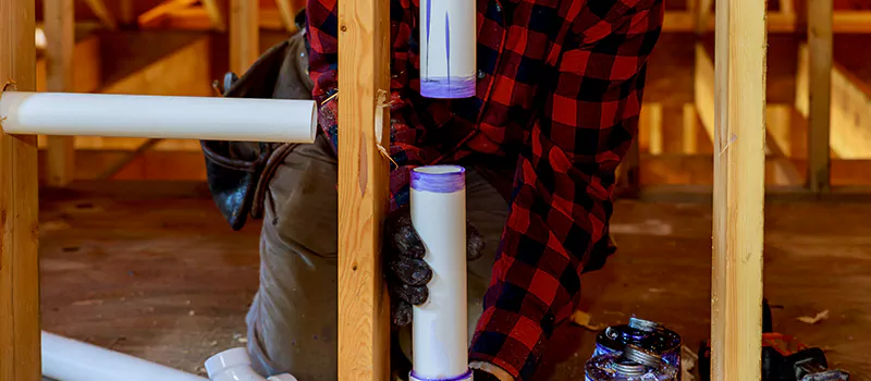 Process of Rough In Plumbing in Hamilton, Ontario