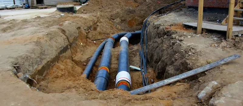 Main Water Line Installation in Hamilton, Ontario