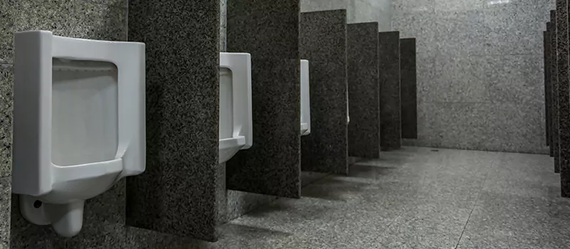 Urinal Divider Installation in Hamilton, ON