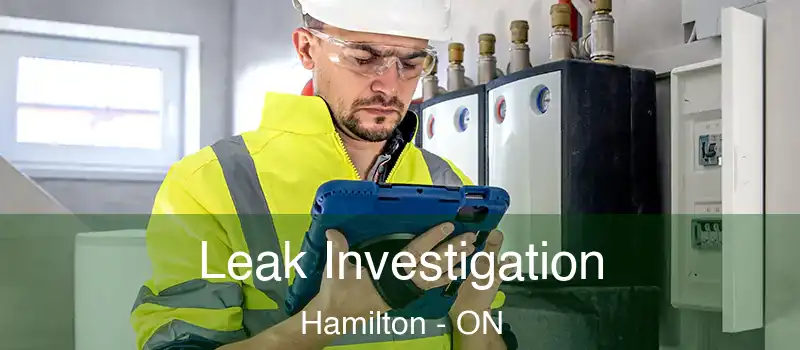  Leak Investigation Hamilton - ON