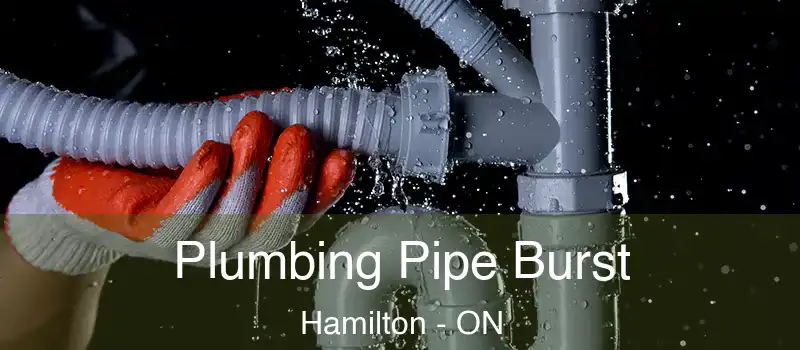  Plumbing Pipe Burst Hamilton - ON