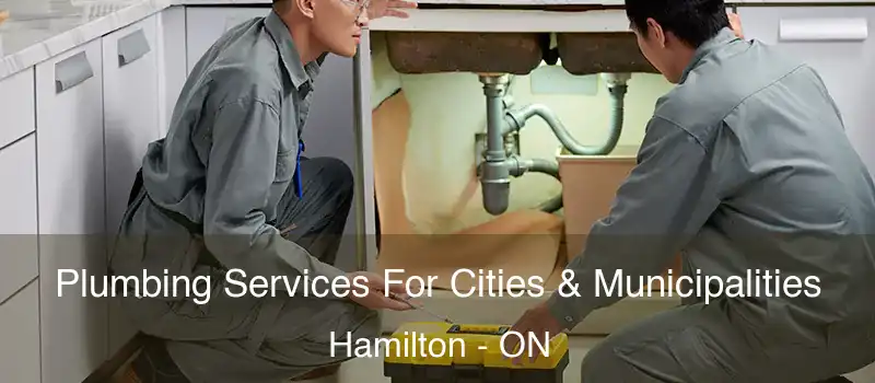  Plumbing Services For Cities & Municipalities Hamilton - ON