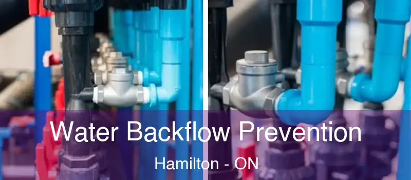  Water Backflow Prevention Hamilton - ON